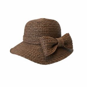 Saks fifth Ave straw bucket hat